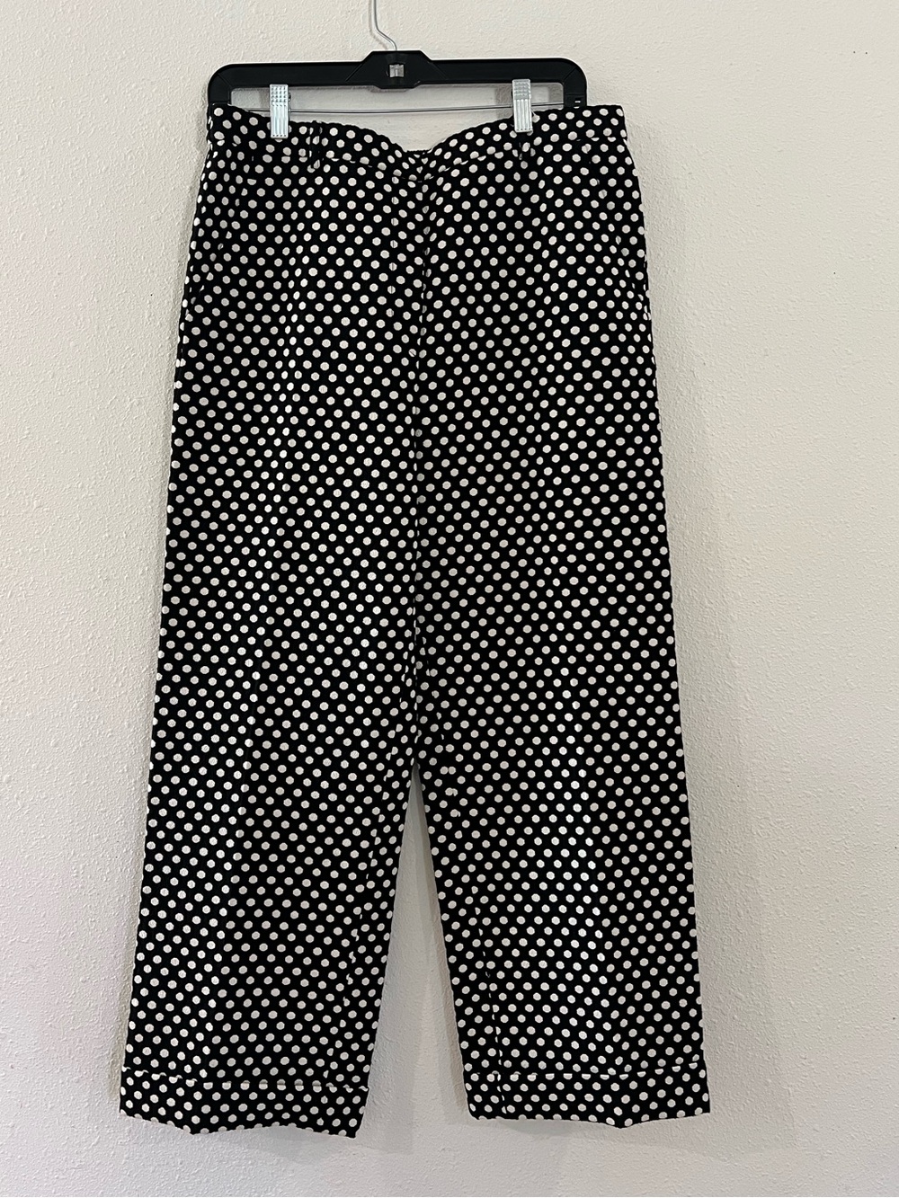 Christian Wijnants Pima Pants in Black Petrol Dot